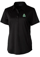 Cutter and Buck Marshall Thundering Herd Womens Prospect Textured Short Sleeve Polo Shirt