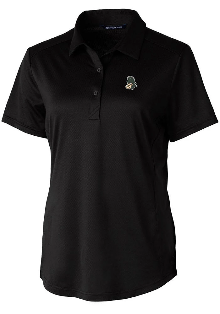 Cutter and Buck Michigan State Spartans Womens Vault Prospect Short Sleeve Polo Shirt