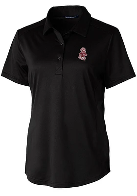 Cutter and Buck Washington State Cougars Womens Vault Prospect Textured Short Sleeve Polo