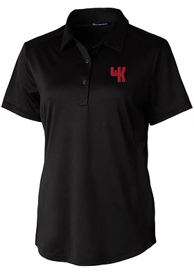 Cutter and Buck Western Kentucky Hilltoppers Womens Prospect Textured Short Sleeve Polo Sh