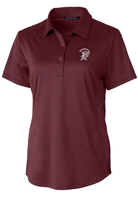 Cutter and Buck Mississippi State Bulldogs Womens Vault Prospect Short Sleeve Polo Shirt