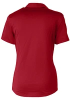 Cutter and Buck Gonzaga Bulldogs Womens Vault Prospect Short Sleeve Polo Shirt
