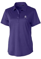 Womens Northwestern Wildcats Cutter and Buck Vault Prospect Short Sleeve Polo Shirt