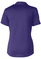 Womens Northwestern Wildcats Cutter and Buck Vault Prospect Short Sleeve Polo Shirt