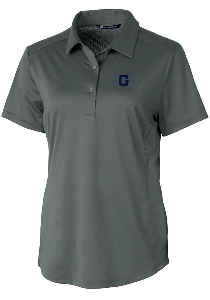 Cutter and Buck Georgetown Hoyas Womens Vault Prospect Short Sleeve Polo Shirt