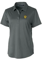Cutter and Buck Missouri Tigers Womens Vault Prospect Textured Short Sleeve Polo Shirt