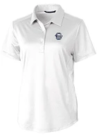 Cutter and Buck Penn State Nittany Lions Womens White Vault Prospect Textured Short Sleeve Polo Sh..