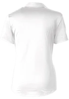 Cutter and Buck Penn State Nittany Lions Womens White Vault Prospect Textured Short Sleeve Polo Sh..