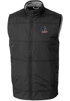 Cutter and Buck Delaware Fightin' Blue Hens Mens Stealth Hybrid Quilted Sleeveless Jacket