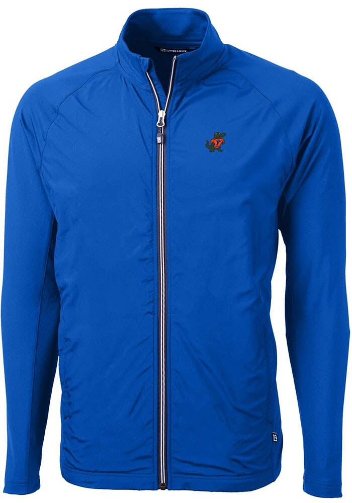 Cutter and Buck Florida Gators Mens Blue Adapt Eco Light Weight Jacket