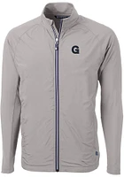 Cutter and Buck Gonzaga Bulldogs Mens Grey G Logo Adapt Eco Light Weight Jacket