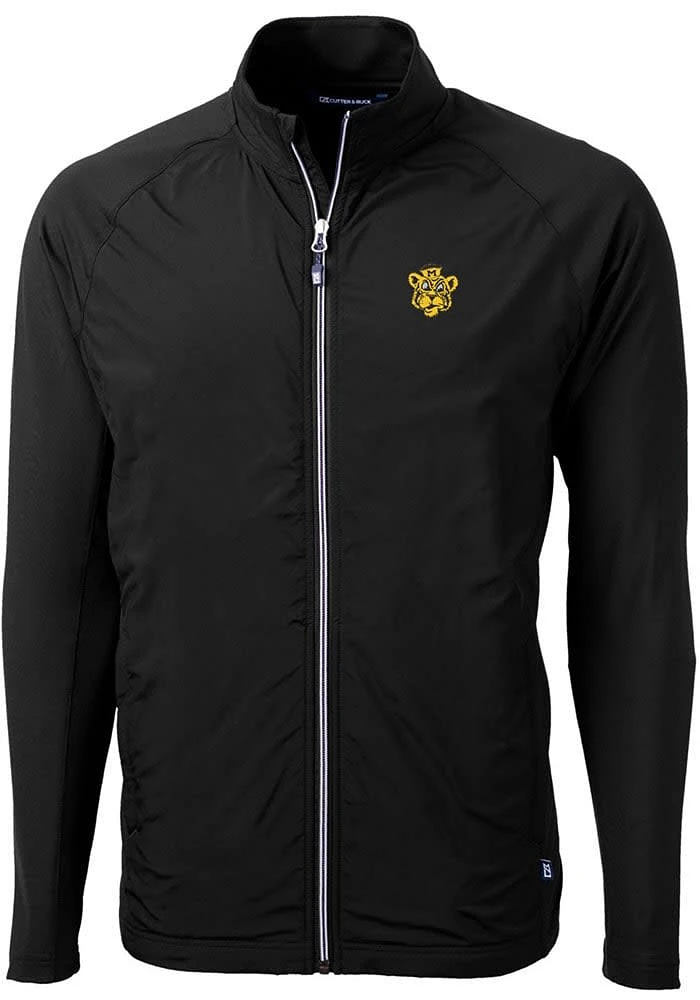 Cutter and Buck Missouri Tigers Mens Black Adapt Eco Light Weight Jacket