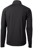 Cutter and Buck Cincinnati Bearcats Mens Adapt Eco Hybrid Long Sleeve Qtr Zip Pullover