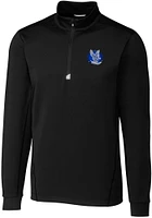Cutter and Buck Air Force Falcons Mens Traverse Stretch Long Sleeve Qtr Zip Pullover