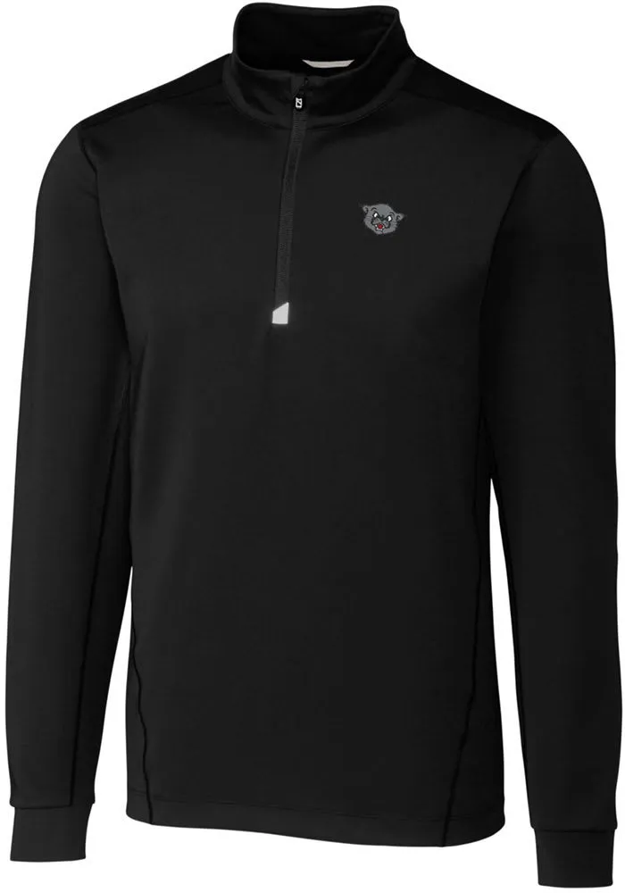 Cutter and Buck Cincinnati Bearcats Mens Vault Traverse Long Sleeve Qtr Zip Pullover