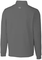 Cutter and Buck Cincinnati Bearcats Mens Vault Traverse Long Sleeve 1/4 Zip Pullover