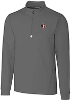 Cutter and Buck Florida State Seminoles Mens Vault Traverse Long Sleeve Qtr Zip Pullover