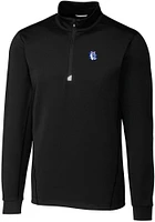 Cutter and Buck Fresno State Bulldogs Mens Traverse Stretch Long Sleeve Qtr Zip Pullover