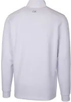 Cutter and Buck George Mason University Mens Vault Traverse Long Sleeve Qtr Zip Pullover