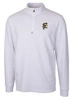 Cutter and Buck Grambling State Tigers Mens Traverse Stretch Long Sleeve Qtr Zip Pullover