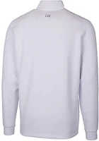 Cutter and Buck Michigan State Spartans Mens Vault Traverse Long Sleeve Qtr Zip Pullover
