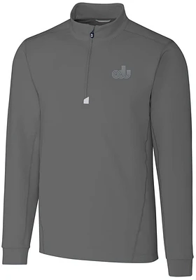 Cutter and Buck Old Dominion Monarchs Mens Traverse Stretch Long Sleeve Qtr Zip Pullover
