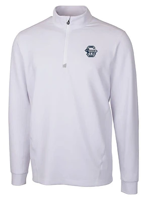 Cutter and Buck Penn State Nittany Lions Mens Vault Traverse Long Sleeve Qtr Zip Pullover