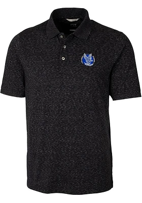 Cutter and Buck Air Force Falcons Mens Advantage Space Dye Short Sleeve Polo