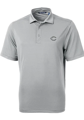 Cutter and Buck Cincinnati Reds Mens Grey Virtue Short Sleeve Polo