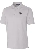 Cutter and Buck Cincinnati Bearcats Mens Grey Forge Heathered Short Sleeve Polo