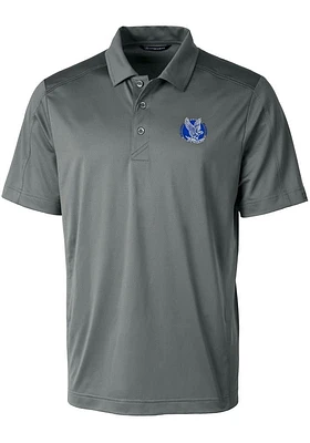 Cutter and Buck Air Force Falcons Mens Prospect Textured Short Sleeve Polo