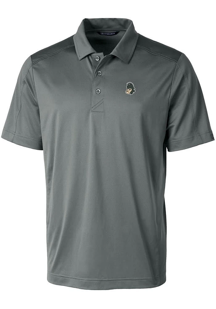 Cutter and Buck Michigan State Spartans Mens Prospect Textured Short Sleeve Polo