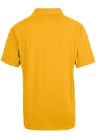 Cutter and Buck Missouri Tigers Mens Gold Prospect Textured Short Sleeve Polo