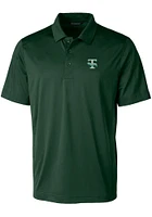 Cutter and Buck Tulane Green Wave Mens Vault Prospect Short Sleeve Polo