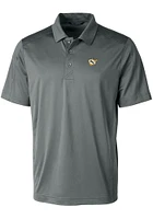 Cutter and Buck West Virginia Mountaineers Mens Prospect Textured Short Sleeve Polo