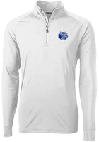 Cutter and Buck Air Force Falcons Mens Adapt Eco Knit Long Sleeve Qtr Zip Pullover