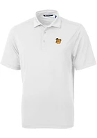 Cutter and Buck Baylor Bears Mens Virtue Eco Pique Short Sleeve Polo