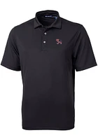 Cutter and Buck Clemson Tigers Mens Vault Virtue Eco Pique Short Sleeve Polo