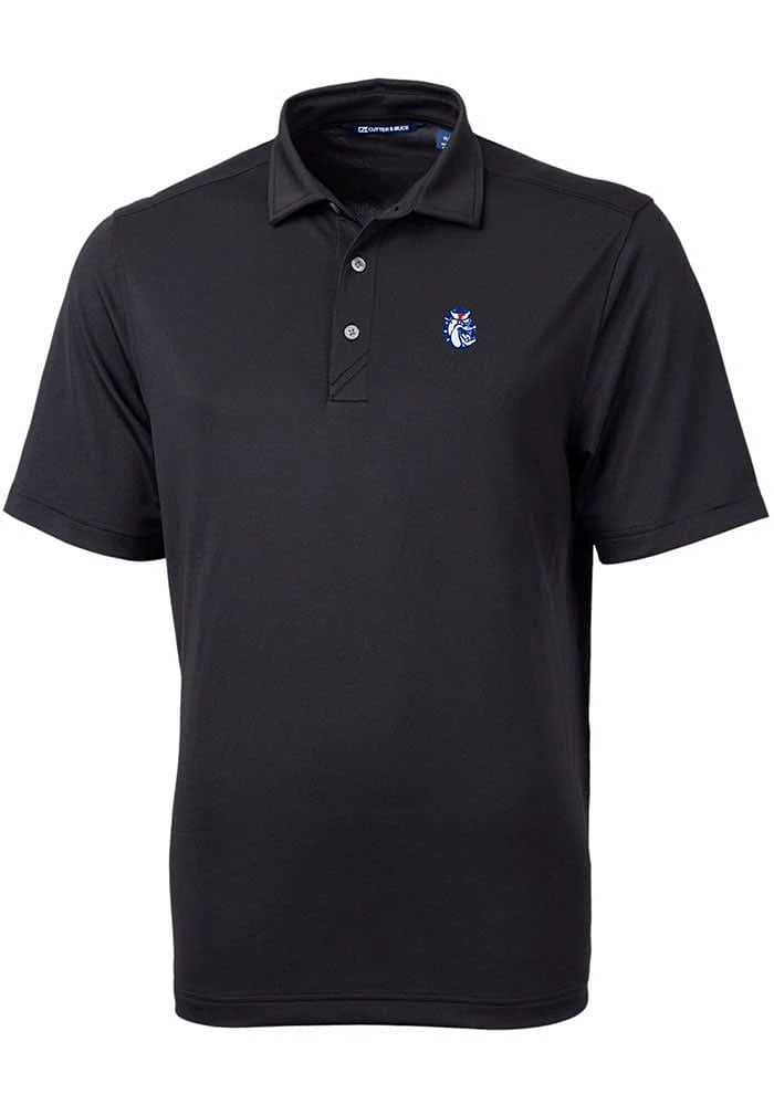 Cutter and Buck Fresno State Bulldogs Mens Virtue Eco Pique Short Sleeve Polo