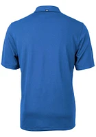 Cutter and Buck Kansas Jayhawks Mens Vault Virtue Eco Pique Short Sleeve Polo