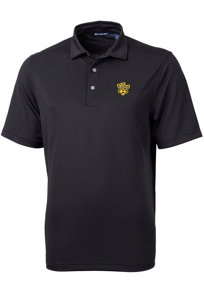 Cutter and Buck Missouri Tigers Mens Vault Virtue Eco Pique Short Sleeve Polo