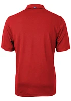 Cutter and Buck Utah Utes Mens Virtue Eco Pique Short Sleeve Polo