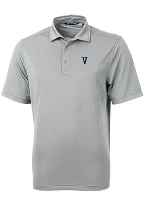 Cutter and Buck Villanova Wildcats Mens Vault Virtue Eco Pique Short Sleeve Polo