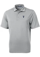 Cutter and Buck Villanova Wildcats Mens Vault Virtue Eco Pique Short Sleeve Polo