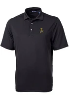 Cutter and Buck Wichita State Shockers Mens Vault Virtue Eco Pique Short Sleeve Polo