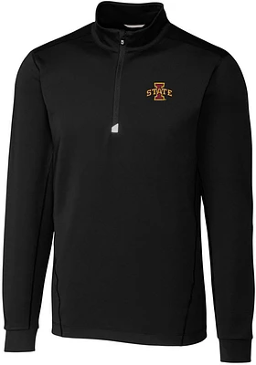 Cutter and Buck Iowa State Cyclones Mens Traverse Stretch Big Tall Qtr Zip