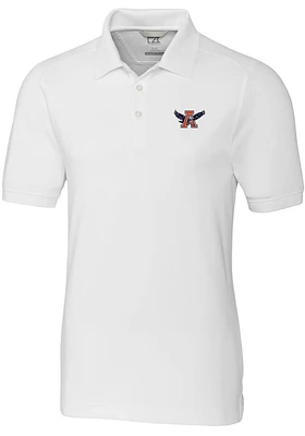 Cutter and Buck Auburn Tigers Mens Vault Advantage Short Sleeve Polo