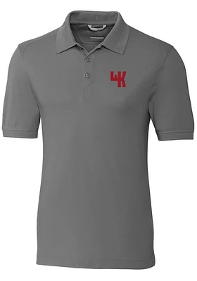 Cutter and Buck Western Kentucky Hilltoppers Mens Advantage Short Sleeve Polo