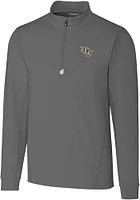 Cutter and Buck UCF Knights Mens Traverse Stretch Big Tall Qtr Zip