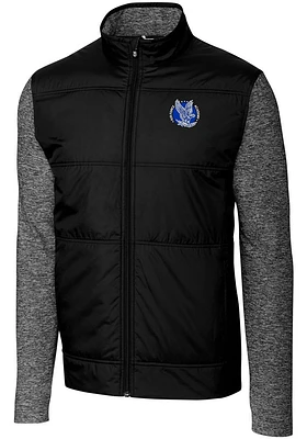 Cutter and Buck Air Force Falcons Mens Stealth Hybrid Quilted Medium Weight Jacket
